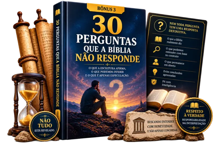 Bonus 03 - 30 Perguntas que a Bíblia não responde