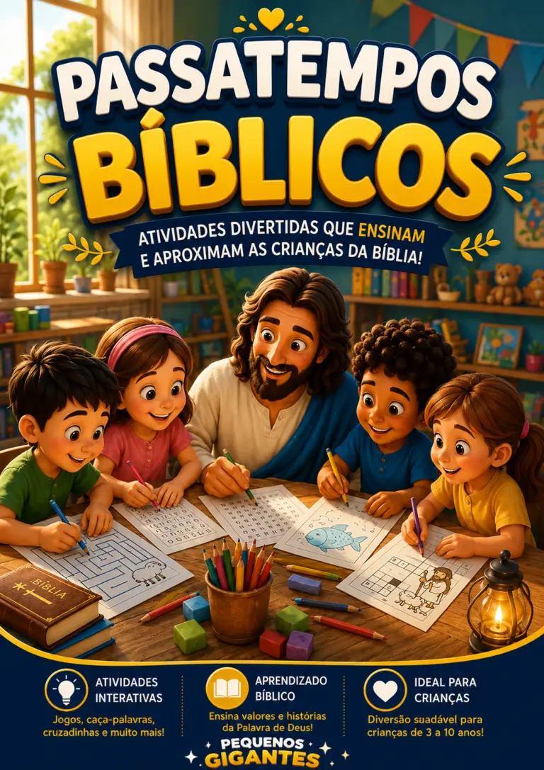 Capa - Passa tempo Biblicos