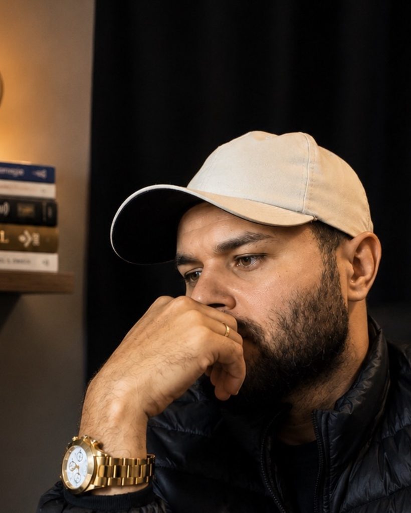 Felipe Godoi no escritório