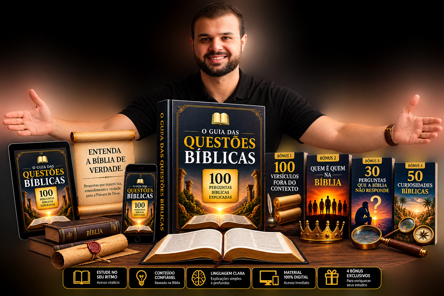 Apresentação do Guia das Questões Bíblicas e seus bônus