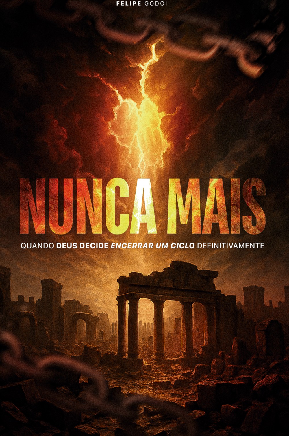 Capa do livro Nunca Mais, de Felipe Godoi